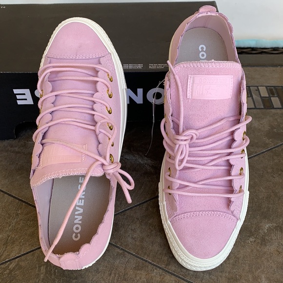 CONVERSE CTAS OX PINK FOAM/GOLD/EGRET WMNS - Picture 7 of 14